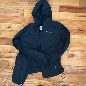 Columbia windbreaker black